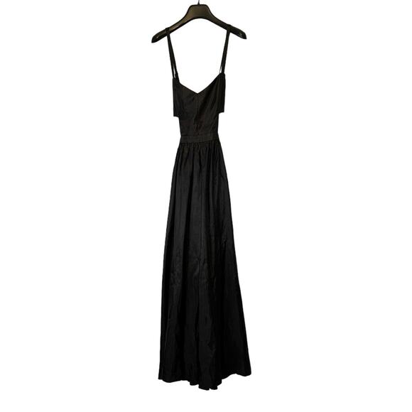 Fame and Partners Dakota Black Sweetheart Maxi Dress Size 12 - Picture 4 of 12